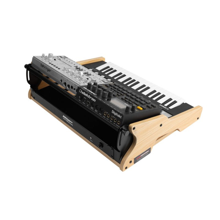 Gator Gator GFW-ELTSYNTHOASIS32-MPL Frameworks Elite Series Synth Oasis for 32-Key MIDI Controllers, Maple