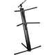Gator Gator GFW-KEY-4000 Column-Style Keyboard Stand with Mic Boom Arm and Gig Bag, Black