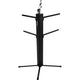 Gator Gator GFW-KEY-4000 Column-Style Keyboard Stand with Mic Boom Arm and Gig Bag, Black