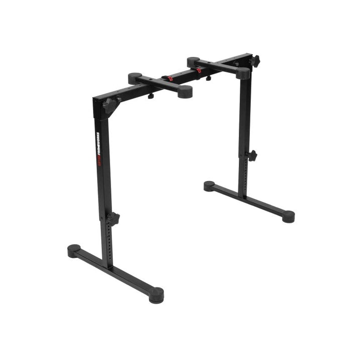 Gator Gator GFW-KEY-6000 Collapsible Table Style Keyboard Stand with Carrying Strap, Black