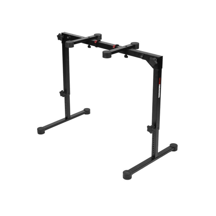 Gator Gator GFW-KEY-6000 Collapsible Table Style Keyboard Stand with Carrying Strap, Black