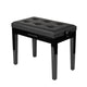 Gator Gator GFW-KEYBENCH-HABK Deluxe Height Adjustable Piano Bench, Black