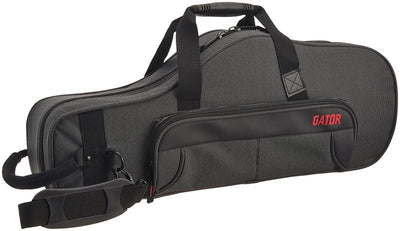 Gator Gator GL-ALTOSAX-MPC Lightweight Alto Sax Case with Mouthpiece Storage-Grey
