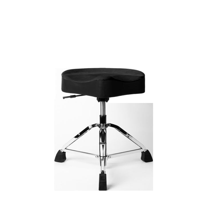 Gator Gator GP-DTH-ASD-BK Air Glide Drum Throne Saddle Seat, Black