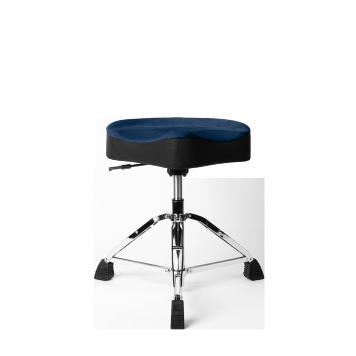 Gator Gator GP-DTH-ASD-BL Air Glide Drum Throne Saddle Seat, Blue