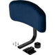 Gator Gator GP-DTH-BR-BL Percussion Drum Throne Backrest, Blue