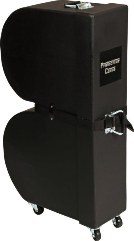 Gator Gator GP-PC310 Protechtor Cases Upright Timbale Case with Wheels