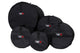 Gator Gator GP-ROCK-100 5-Piece Rock Drum Bag Set for 22x18", 10x8", 12x9", 16x16", and 6.5x14" Drums, Black