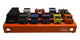 Gator Gator GPB-BAK-OR Large Aluminum Pedal Board with Carry Bag, British Orange