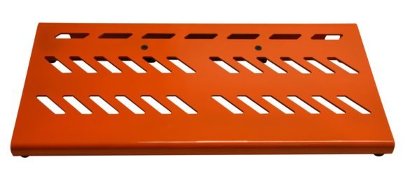 Gator Gator GPB-BAK-OR Large Aluminum Pedal Board with Carry Bag, British Orange