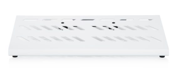 Gator Gator GPB-BAK-WH Large Aluminum Pedal Board with Carry Bag, White Finish