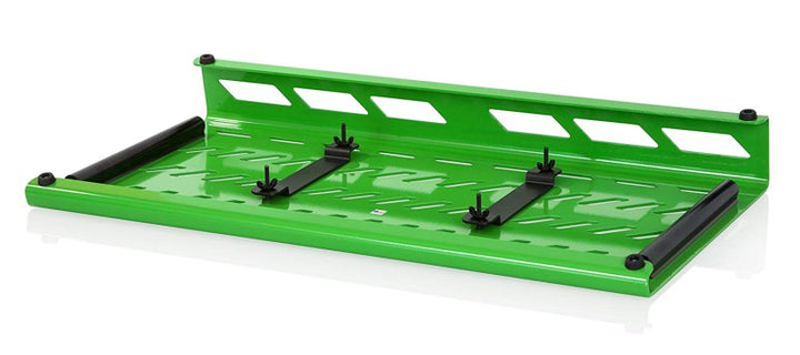 Gator Gator GPB-XBAK-GR Aluminum Pedalboard with Carry Case (Green, Extra Large)