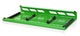 Gator Gator GPB-XBAK-GR Aluminum Pedalboard with Carry Case (Green, Extra Large)
