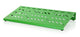 Gator Gator GPB-XBAK-GR Aluminum Pedalboard with Carry Case (Green, Extra Large)