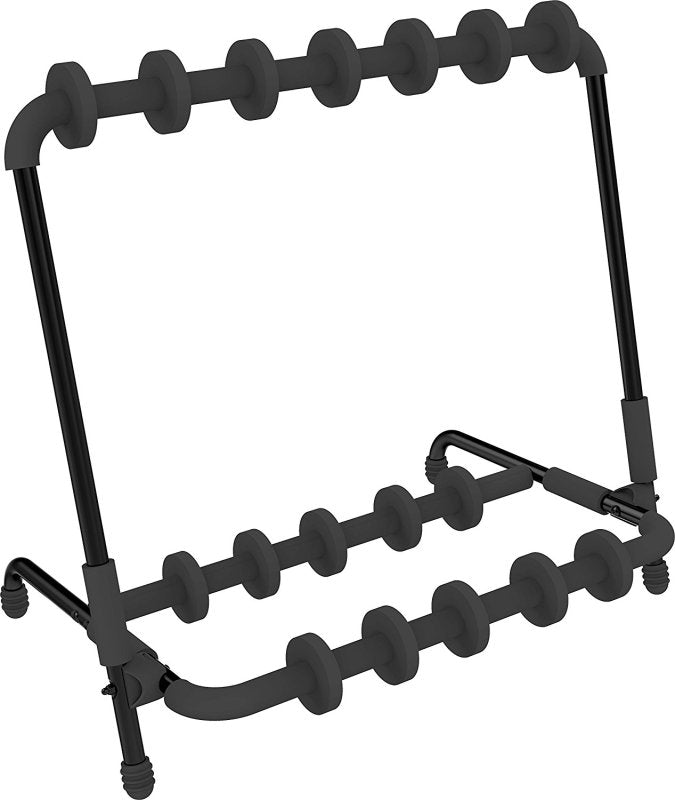 Quik Lok GS350BB Multiple Universal Guitar Stand with Adjustable Instrument Slots - Guitar Stands