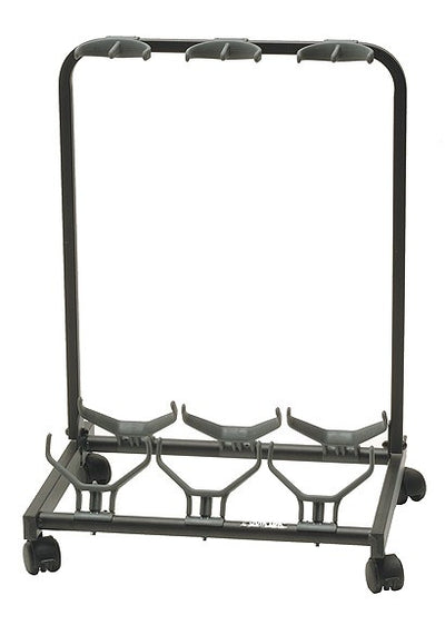 Quik Lok GS430 Universal 3-Slot Electric/Acoustic Guitar Stand - Guitar Stands
