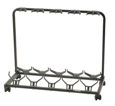 Quik Lok GS450-QL Universal 5-Slot Electric/Acoustic Guitar Stand - Guitar Stands
