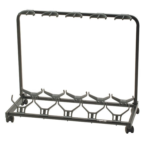 Quik Lok GS450-QL Universal 5-Slot Electric/Acoustic Guitar Stand - Guitar Stands