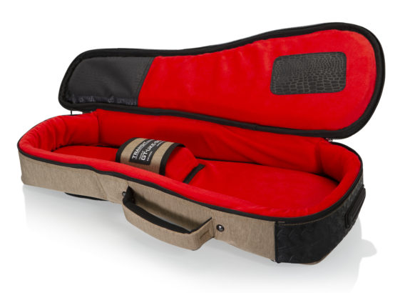 Gator Gator GT-UKE-SOP-TAN Tan Transit Bag – Soprano Uke