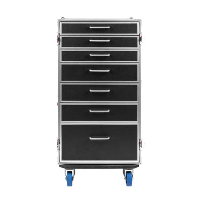 Gator Gator GTOUR-WORKST7 ATA Style Heavy Duty Case with 7 Drawers and Fold-Out Table