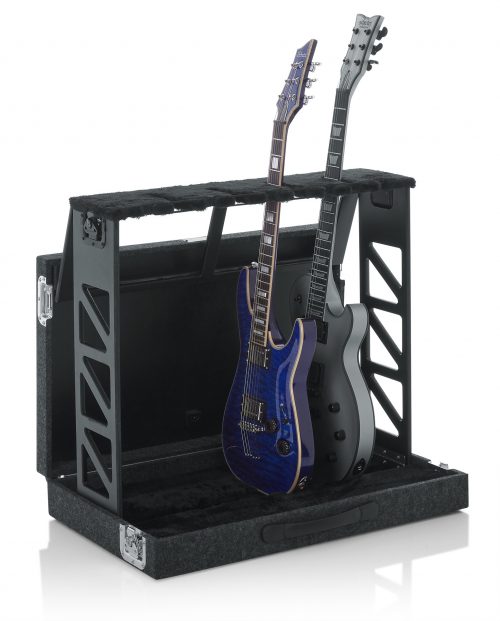 Gator Gator GTRSTD4 Rack Style 4 Guitar Stand That Folds Into Case