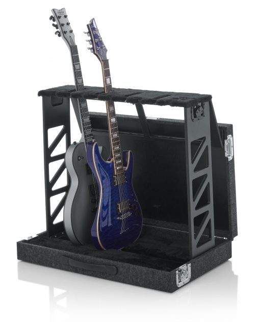 Gator Gator GTRSTD4 Rack Style 4 Guitar Stand That Folds Into Case