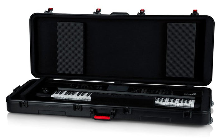 Gator Gator GTSA-KEY76 Molded 76-Note Keyboard Case with Wheels