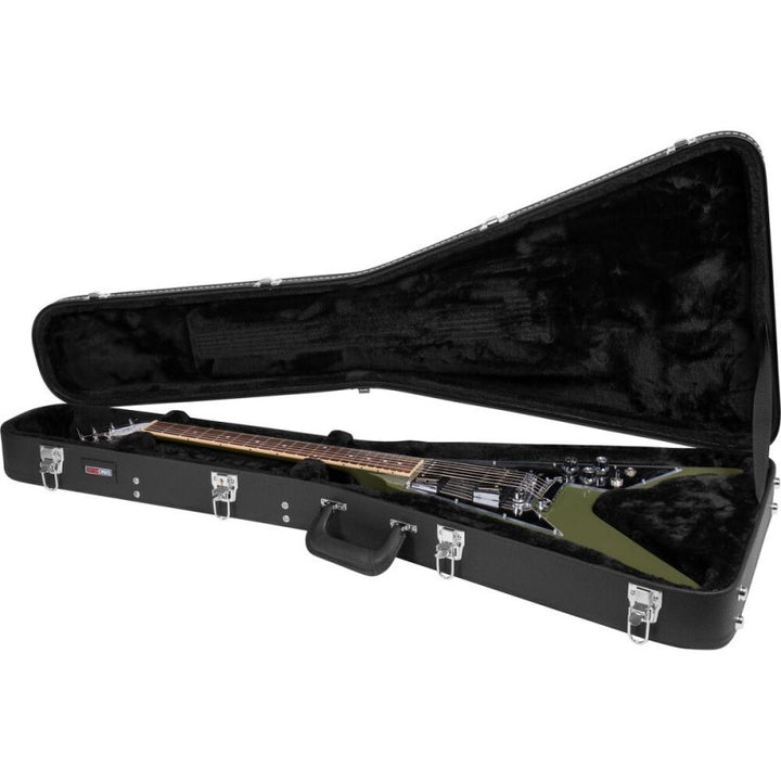 Gator Gator GW-FLYV Deluxe Wooden Case for Flying V Guitars