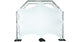 Global Truss GLOBAL-SCREEN 4-Way Lycra Screen with Bag & 12 Bungee Cords
