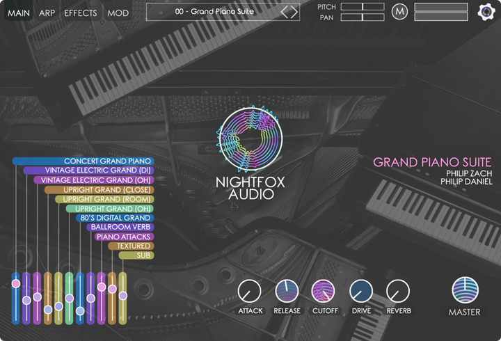 NIGHTFOX_AUDIO Nightfox Audio Grand Piano Suite