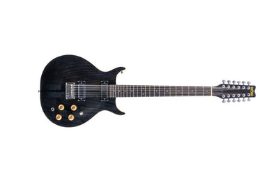 Washburn Wing Series Hawk 12 Neck-Through 12-String Electric Guitar (Trans Black)