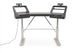 Argosy Halo Sit-Stand Plus, 2 rack shelves, & Pair 160 Speaker Platforms w/Black Traceless Desktop