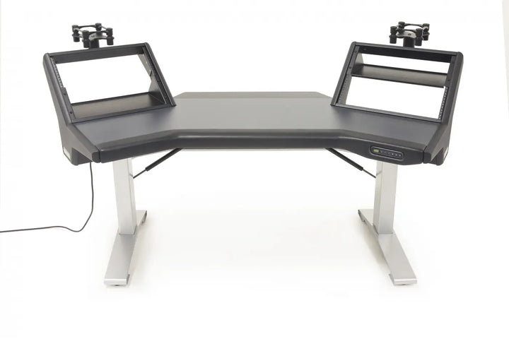 Argosy Halo Sit-Stand Plus - Halo E Mah, 2 rack shelves, & Pair 160 Speaker Platforms