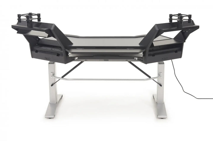 Argosy Halo Sit-Stand Plus - Halo E Mah, 2 rack shelves, & Pair 160 Speaker Platforms