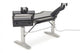 Argosy Halo Sit-Stand Plus, 2 rack shelves, & Pair 160 Speaker Platforms w/Black Traceless Desktop