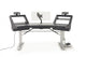 Argosy Halo Sit-Stand Ultimate-Halo,2 Shelves,Pr 160 SpeakerPlatforms,AccDrawer,D8 MonitorArm,CPU Shelf