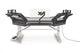 Argosy Halo Sit-Stand Ultimate-Halo,2 Shelves,Pr 160 SpeakerPlatforms,AccDrawer,D8 MonitorArm,CPU Shelf
