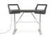 Argosy Halo Sit-Stand Desk w/Black Traceless Desktop
