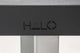 Argosy Halo Sit-Stand Desk w/Black Traceless Desktop