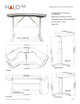Argosy Halo G Sit-Stand Desk