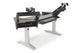 Argosy Halo Keyboard Plus Mahogany Workstation, 2 rack shelves, & Pair 160 Speaker Platforms