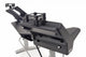 Argosy Halo Keyboard Sit-Stand Plus, 2 Rack Shelves, Pair 160 Speaker Platforms,w/Black top, Silver Legs