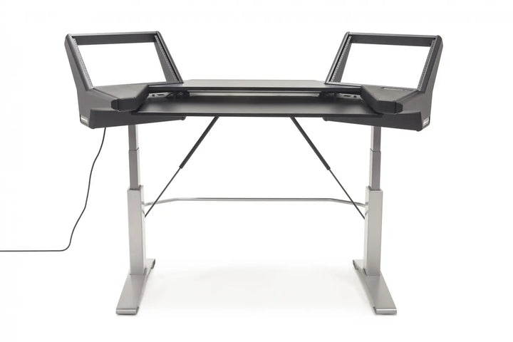 Argosy Halo Keyboard Sit-Stand Desk w/Black Traceless Finish