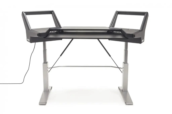 Argosy Halo Keyboard Sit-Stand Desk w/Black Traceless Finish