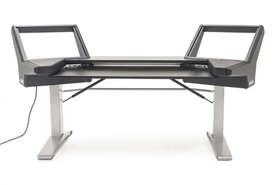 Argosy Halo Keyboard Sit-Stand Desk w/Black Traceless Finish