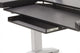 Argosy Halo K Ultimate-Halo K,2 Shelves,Pr. 160 Spkr Platforms,Kybrd try,D8 Monitor Arm, CPU Shelf