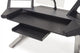 Argosy Halo K Sit-Stand Ultimate-HaloK Mah,2Shelves,Pr 160 SpkrPlatform,KybdTray,D8 MonitorArm, CPU Shelf