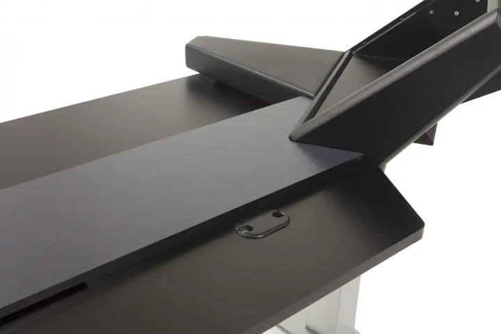 Argosy Halo K88 Plus,HaloK88 w/ 2)RackShellves,Pr160SpeakerPlatforms, Black Traceless Top