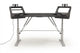 Argosy Halo K88 Sit-Stand with Mahogany Veneer Desktop, 2 Rack Shelves, & 160 Speaker Platforms