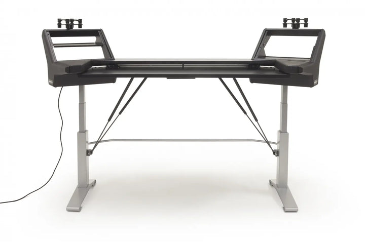 Argosy Halo K88 Sit-Stand Black Traceless Plus - Halo K88.E2, 2 Rack Shelves, & 160 Speaker Platforms